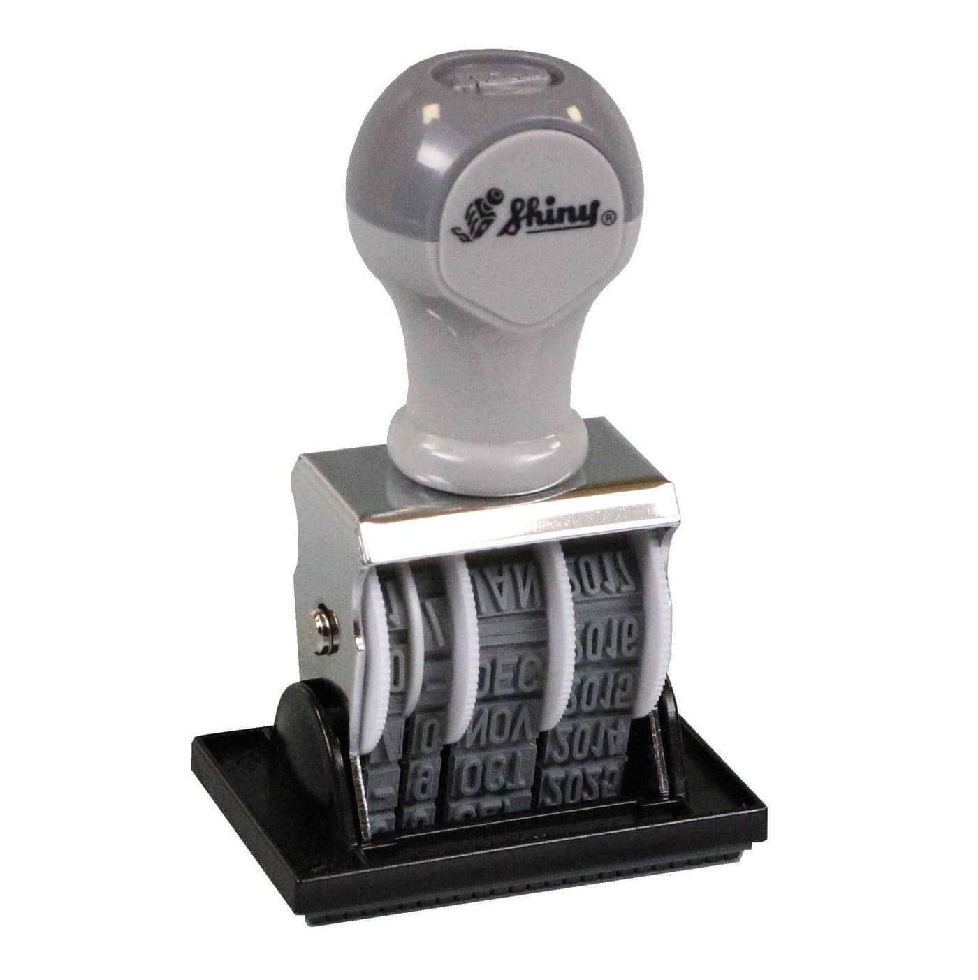 Dater Rubber Stamp with "PAID" message and Signature place by Shiny S-68