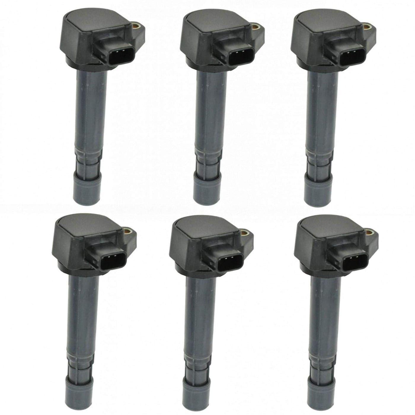 TRQ Ignition Coil Set Compatible with 20012009 Acura MDX 20042007 Honda Accord 20032008 Pilot 20062008 Ridgeline Saturn Vue
