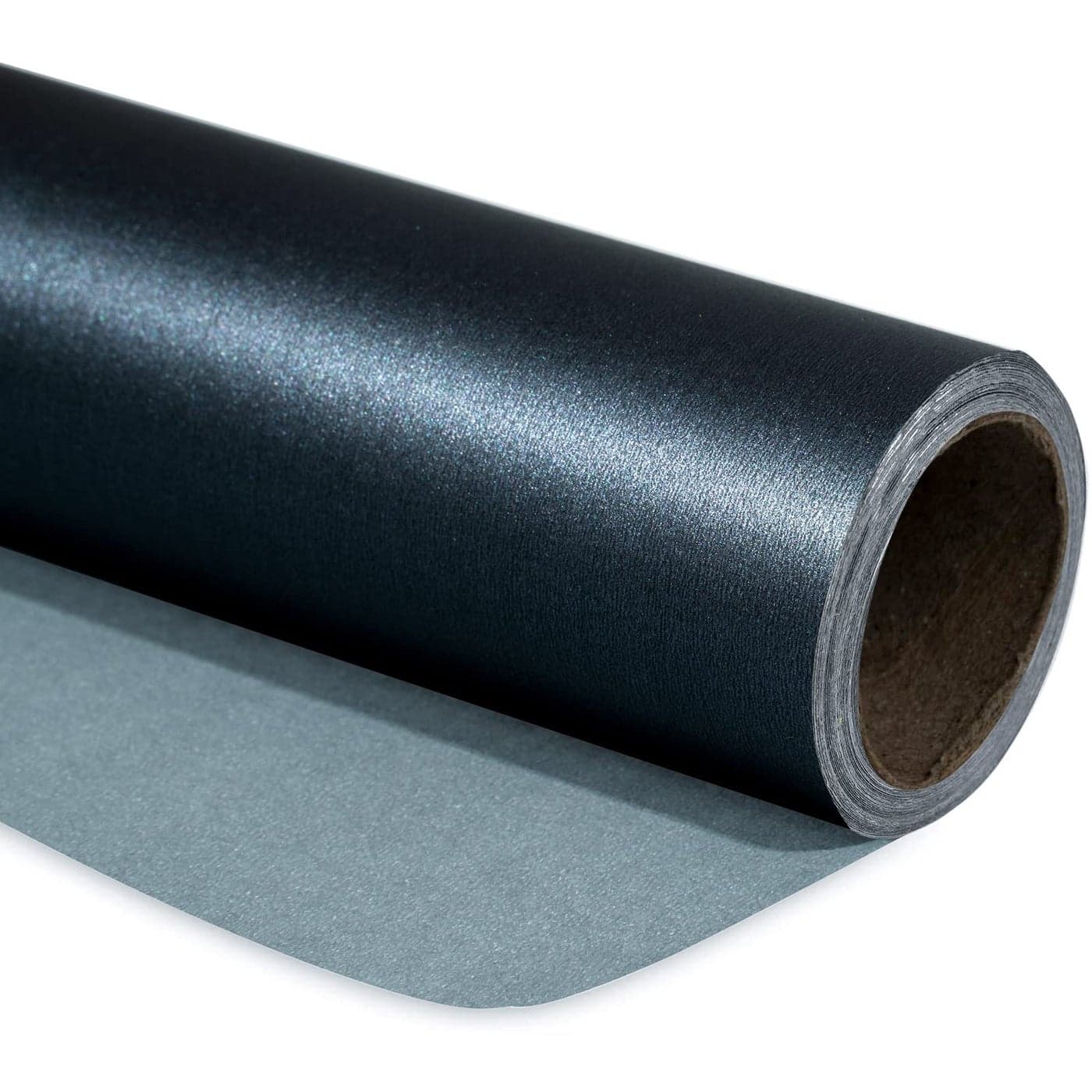 RUSPEPA Black Matte Wrapping Paper Solid Color Pearly lustre Paper Perfect for Wedding Birthday Christmas Baby Shower 17 Inches X 328 Feet