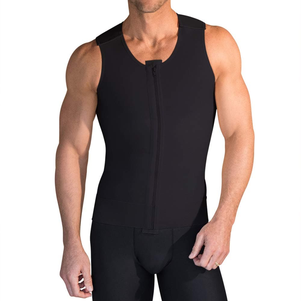 MARENA MV Stage 1 Mens Adjustable Sleeveless Compression Vest PostSurgery Support Garment