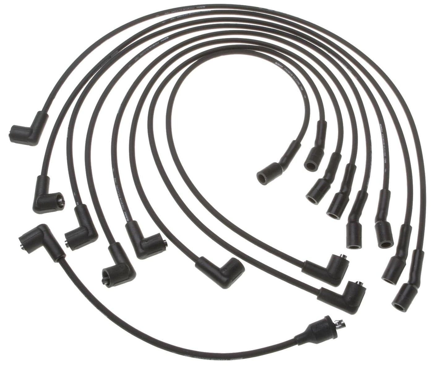 ACDelco Professional 9188W Spark Plug Wire Set Black