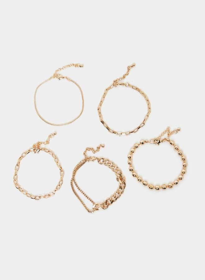 Styli Set of 5 - Assorted Chain Bracelet