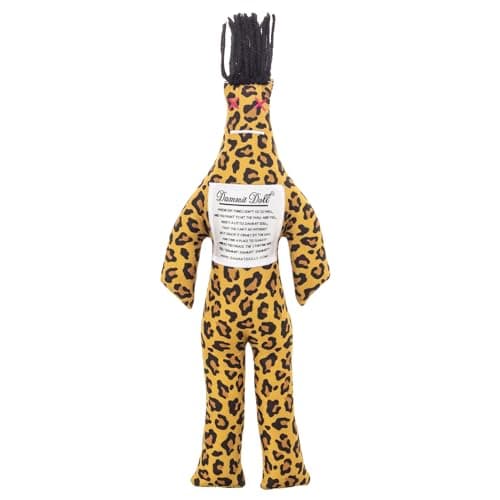 Dammit Doll Limited Edition Tacky Fashion Collection Stress Relief Gag Gift Leopard Doll