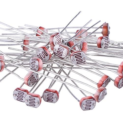 EBOOT 30 Pieces Photoresistor Photo Light Sensitive Resistor Light Dependent Resistor 5 mm (5539)