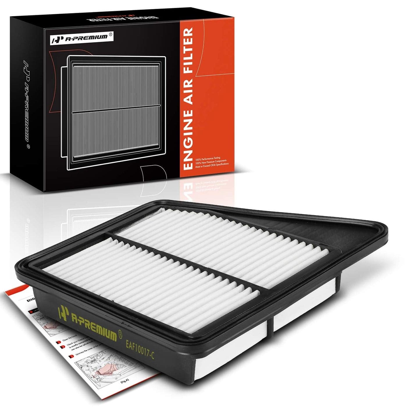 APremium Engine Air Filter Compatible with Kia Stinger 20182021 Genesis G70 20192023 20L Replace 28113J5100