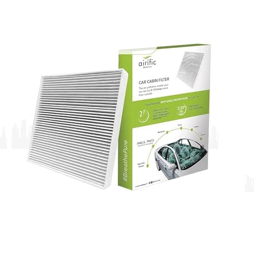 Airific Car Cabin Filter | Car AC Filter | Car Air Purification | Removes PM2.5, PM10, Bacteria, Germs, Virus (Maruti, Maruti Ciaz Ertiga(2ndGen)/Swift(2ndGen)/SwiftDzire(2ndGen)/Vit Breza(CAS605))