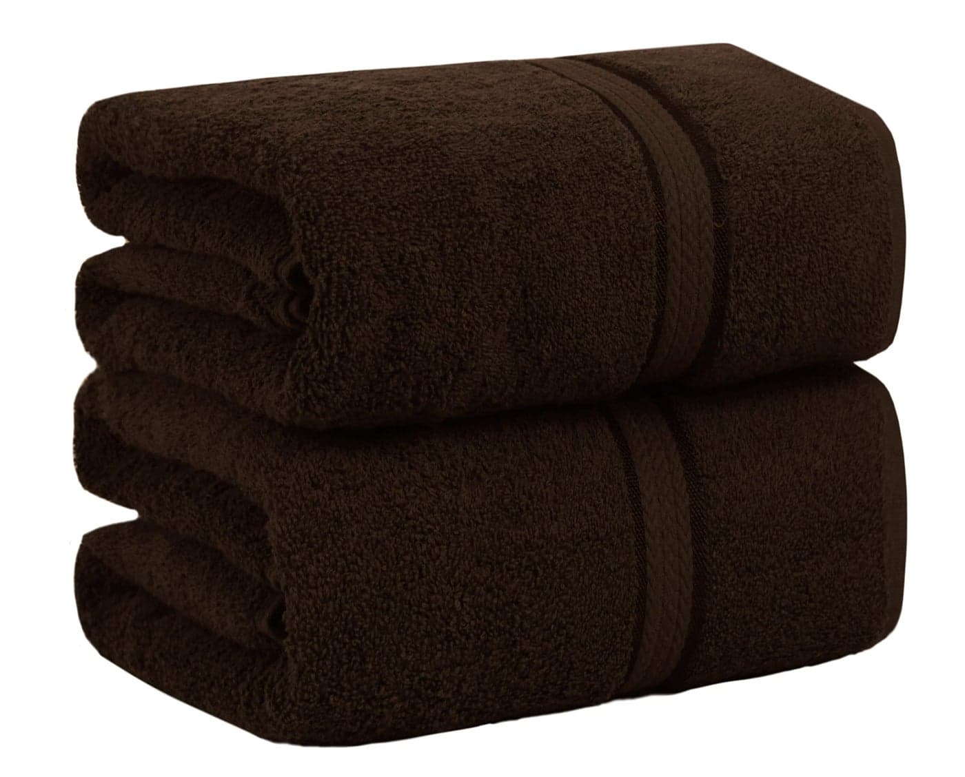 COTTON CRAFT Ultra Soft Bath Sheets 2 Pack 35 x 70 Absorbent Quick Dry Everyday Luxury Hotel Bathroom Spa Gym Shower Beach Pool Travel Dorm 100 Cotton 580 GSM Easy Care Chocolate Brown