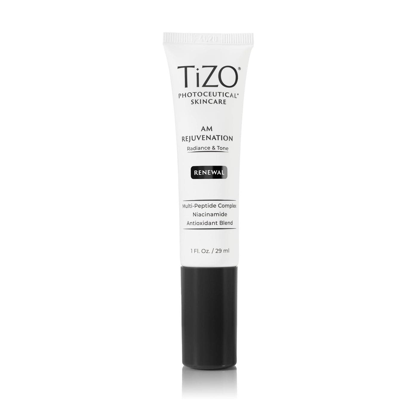 TiZO Photoceutical AM Rejuvenation Repair with Peptides Niacinamide Powerful Antioxidants Vitamins C E