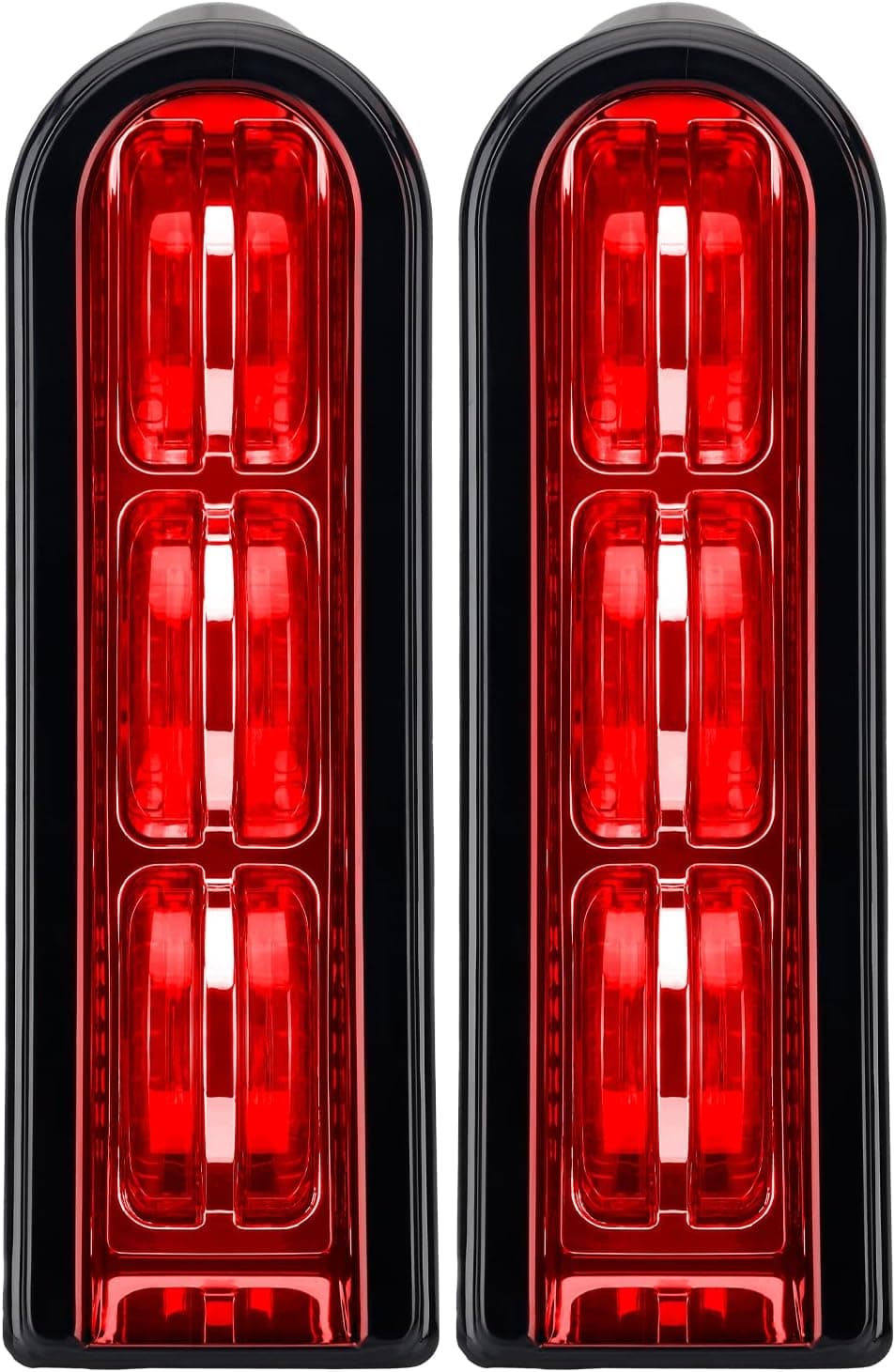 VG MOTO Motorcycle Rear Saddlebag Accent LED Light Insert Filler Support Light for Harley Touring 2014-2022