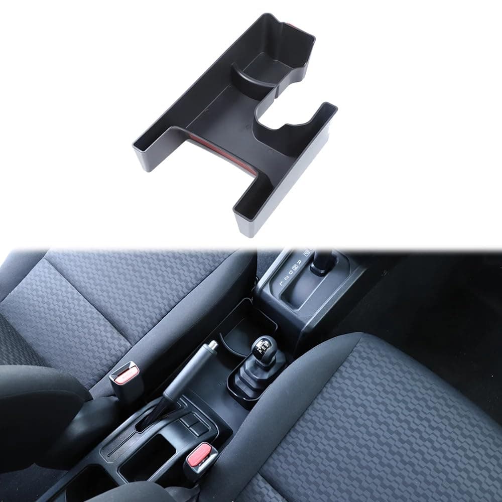 FSYHKJ Car Interior Accessories for Suzuki Jimny 2019 2020 2021 2022 2023 2024 2025 4WD Gear Shift Storage Box Center Console Organizer Tray