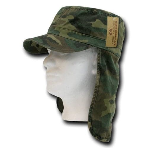 Rapiddominance Unisex Adult Flat Baseball-caps, Woodland, Small-Medium US