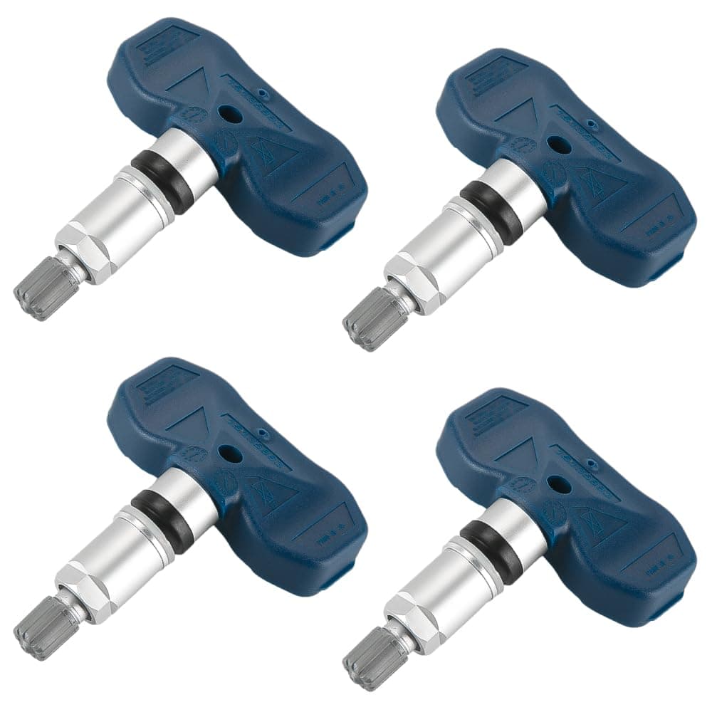 315MHz TPMS Sensor Tire Pressure Monitoring System Sensor Compatible for Cadillac Escalade 8 Cyl 53L 8 Cyl 60L 2004 Replace Part 15136883 15102575 Set of 4