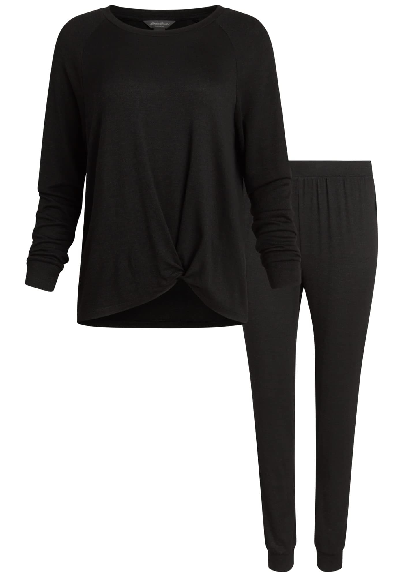 Eddie Bauer Lounge Sets for Women Cozy Long Sleeve Shirt and Joggers Lounge Wear Sets for Women Ultra Soft Jogger Lounge Sets for Women Super Comfy Sleepwear PJ Set for Women Women Lounge Set