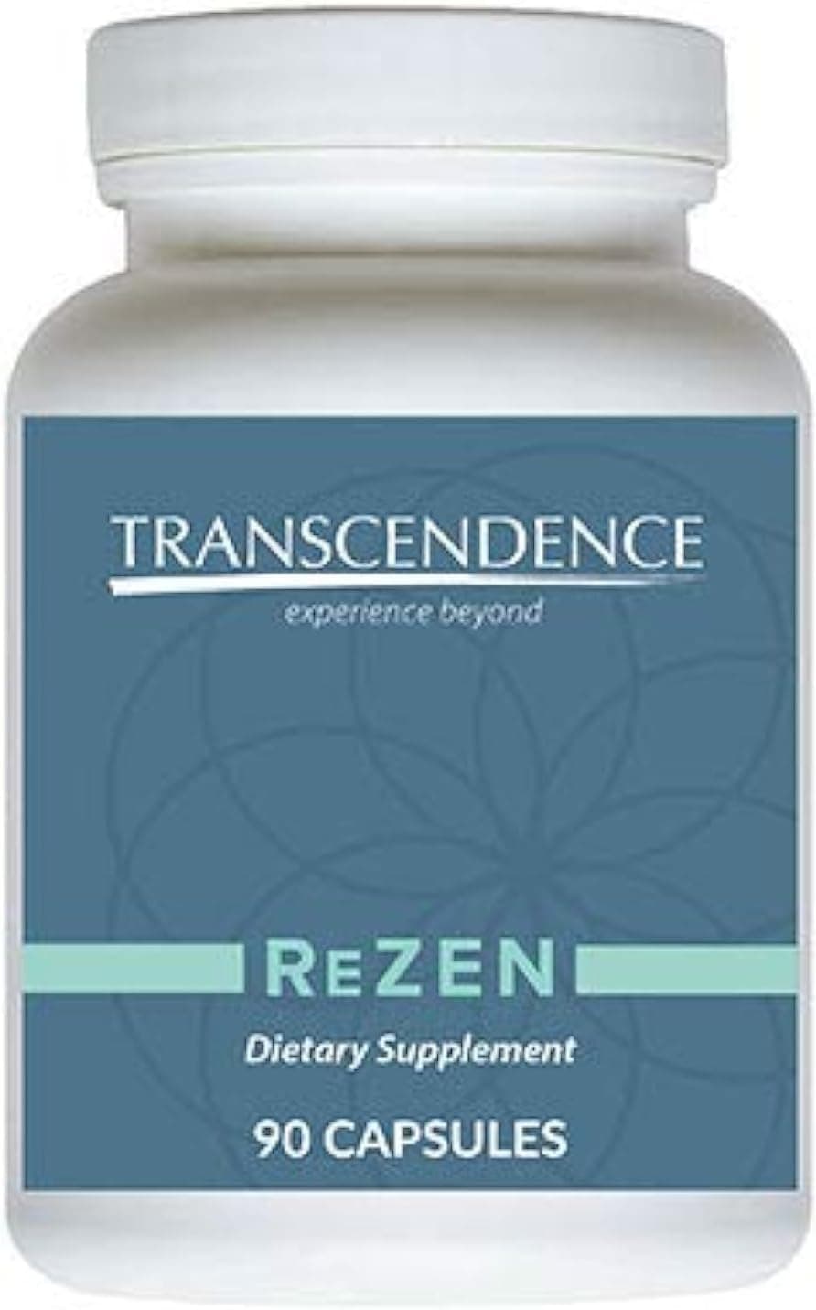TRANSFORMATION THE GENESIS OF GOOD HEALTH ReZEN Enzyme Blend Supplement Natural Transcendence Formula with Vitamin B6 Supporting a Healthy Nervous System 90 Capsules