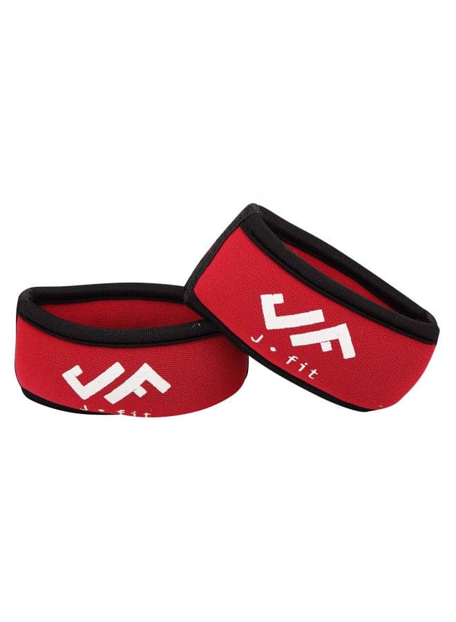 JFIT Wrist Weights, Non-Adjustable Set of 2, 1 LB Each, Small