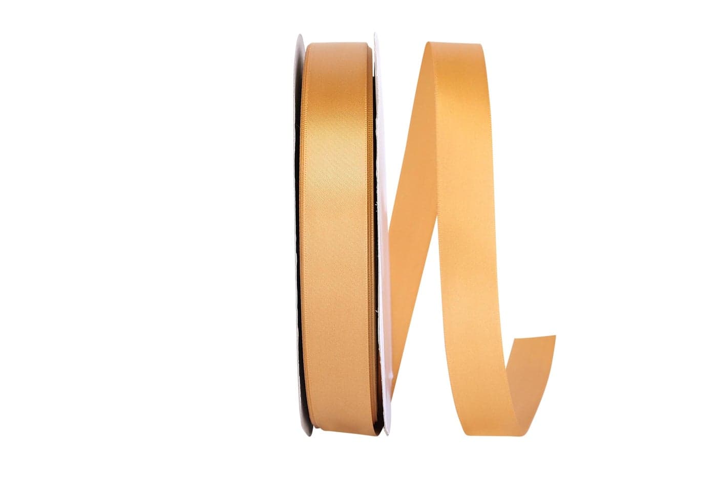 Reliant Ribbon 495092805C Double Face Satin Ribbon 78 Inch X 100 Yards Old Gold