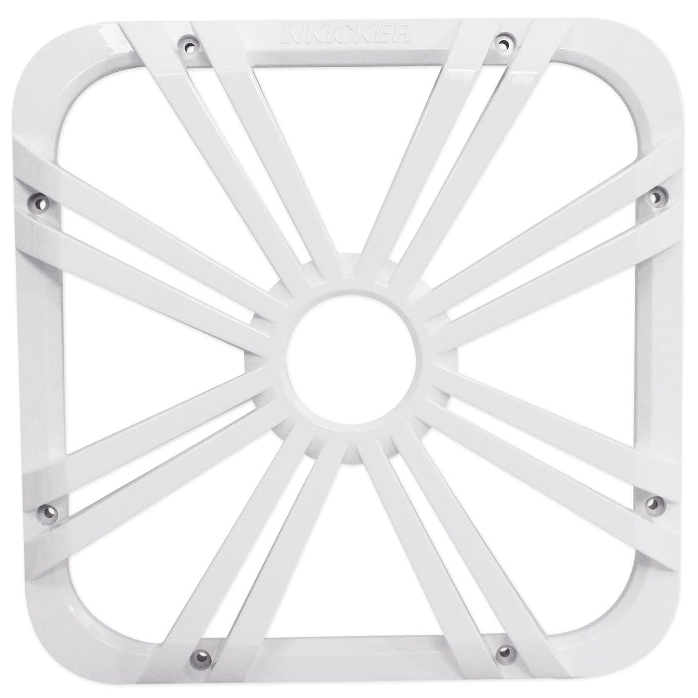 KICKER 12inch 30cm Square Subwoofer Grille for 11S12L7LED White