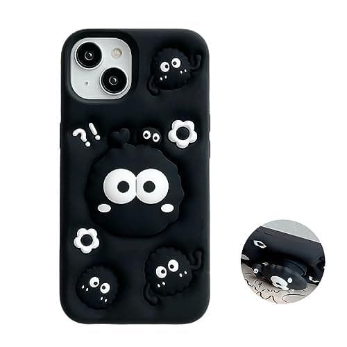 QoKcoahn Case for iPhone 113D Kawaii Phone Cases Funny Cute Cartoon Cover Eggette Holder Soft Silicone Gel Drop Protection Case Women Girls for iPhone 11