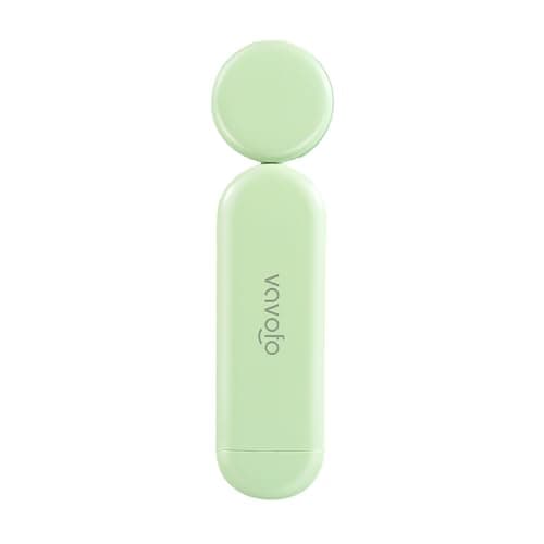 VAVOFO USB Rechargeable Book Light Blue Light Blocking Amber Light Clip On Bookmark Shaped Reading Light Eye Care 6 LEDs Book Light for Bookworms Reading in Bed with 9 Lighting Modes Green