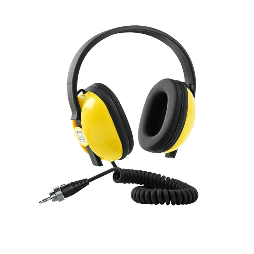 MINELAB Waterproof Underwater Wired Headphone Set for The Equinox Series Detectors 200 Depth Rating Yellow