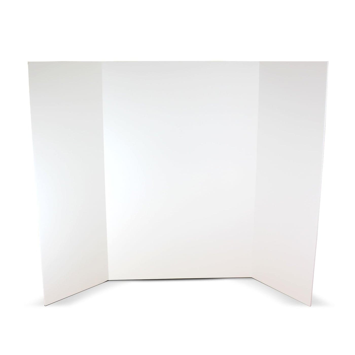 Flipside Products 36 x 48 Foam Project Boards for Presentations Science Fair School Projects Event Displays and Trifold Picture Board White 10 Pack