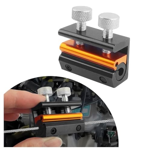 DoubleHeaded Motorcycle Cable Luber Tool for Brake Cable LubricationCable Lube Dispenser Motorcycle Tools for Motorcycles Bicycle ScooterUniversal Motorcycle Tools Cable Lube Black Gold