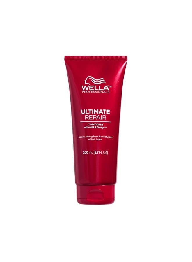 Ultimate Repair Deep Conditioner, For Dry and Damaged Hair, Hydration, Nourishment & Smoothness, 99% Less Breakage, Vegan, With AHA & Omega 9 To Rebond The Hair, 200ml