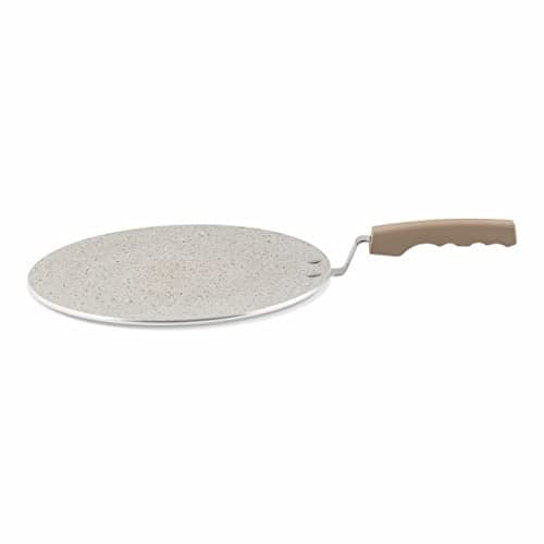 Shri & Sam Rockline Induction Compatible Aluminium Non-Stick Multi Tawa, 3 Layers Coating, 30 cm