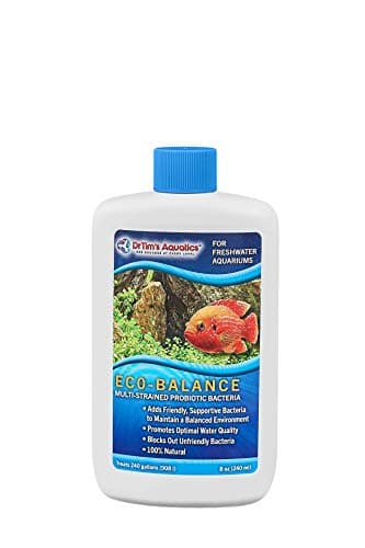 DrTim’s Aquatics Freshwater Eco-Balance – 8 oz – Helps Maintain Aquatic Clarity & Stability – Natural Formula for Balanced Water in Tropical & Community Tanks
