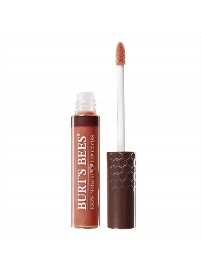 100% Natural Moisturizing Lip Gloss, Harvest Time, Oramge, 0.2 Oz