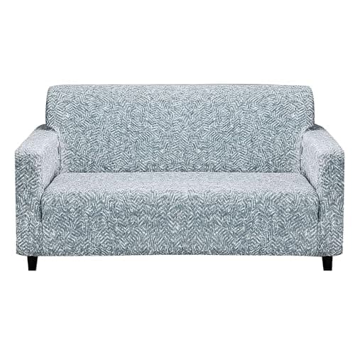 Bigkart Elastic Sofa Covers for 2 Seater Sofas | Polyster-Spandex, Stretchable, Sofa Covers for Single, Double and Triple Seater Sofas