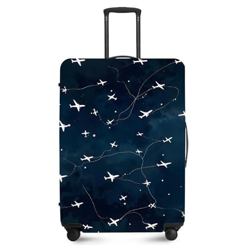 ANNA QUEEN Travel Luggage Cover Suitcase Protector Suitcase Cover Anti-Scratch,Stretchable Bag Cover Washable Durable Polyester