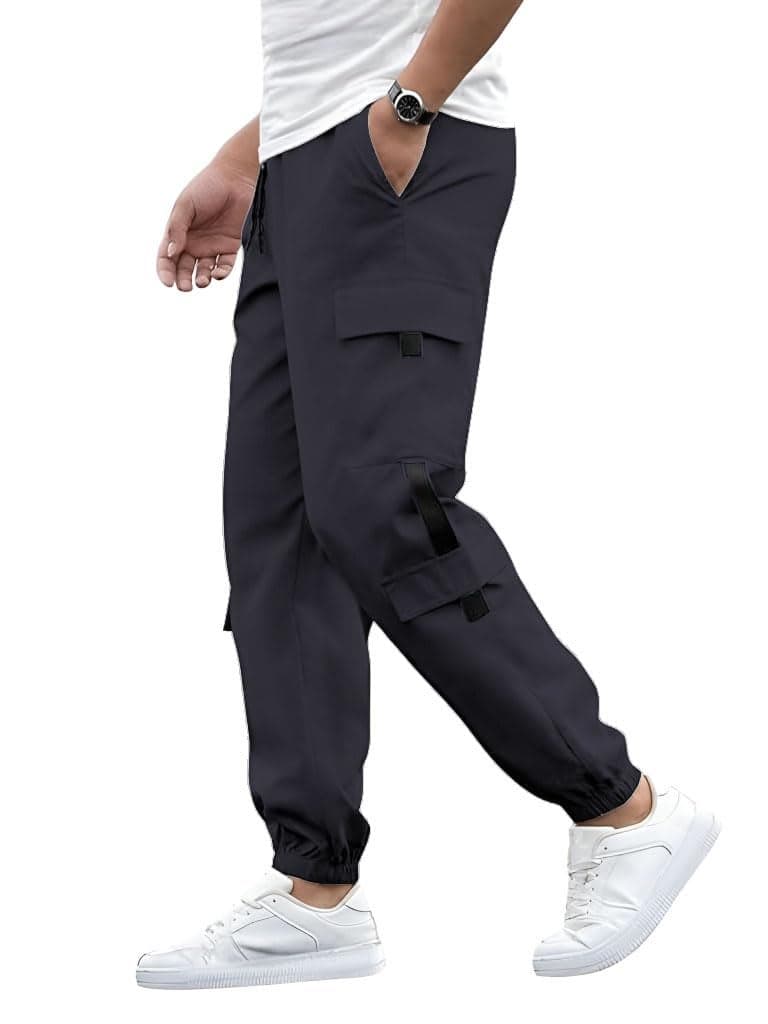 Mack JONNEY Regular Track Pant for Men || Track Pants || Plain Track Pant-MACK640509 Grey