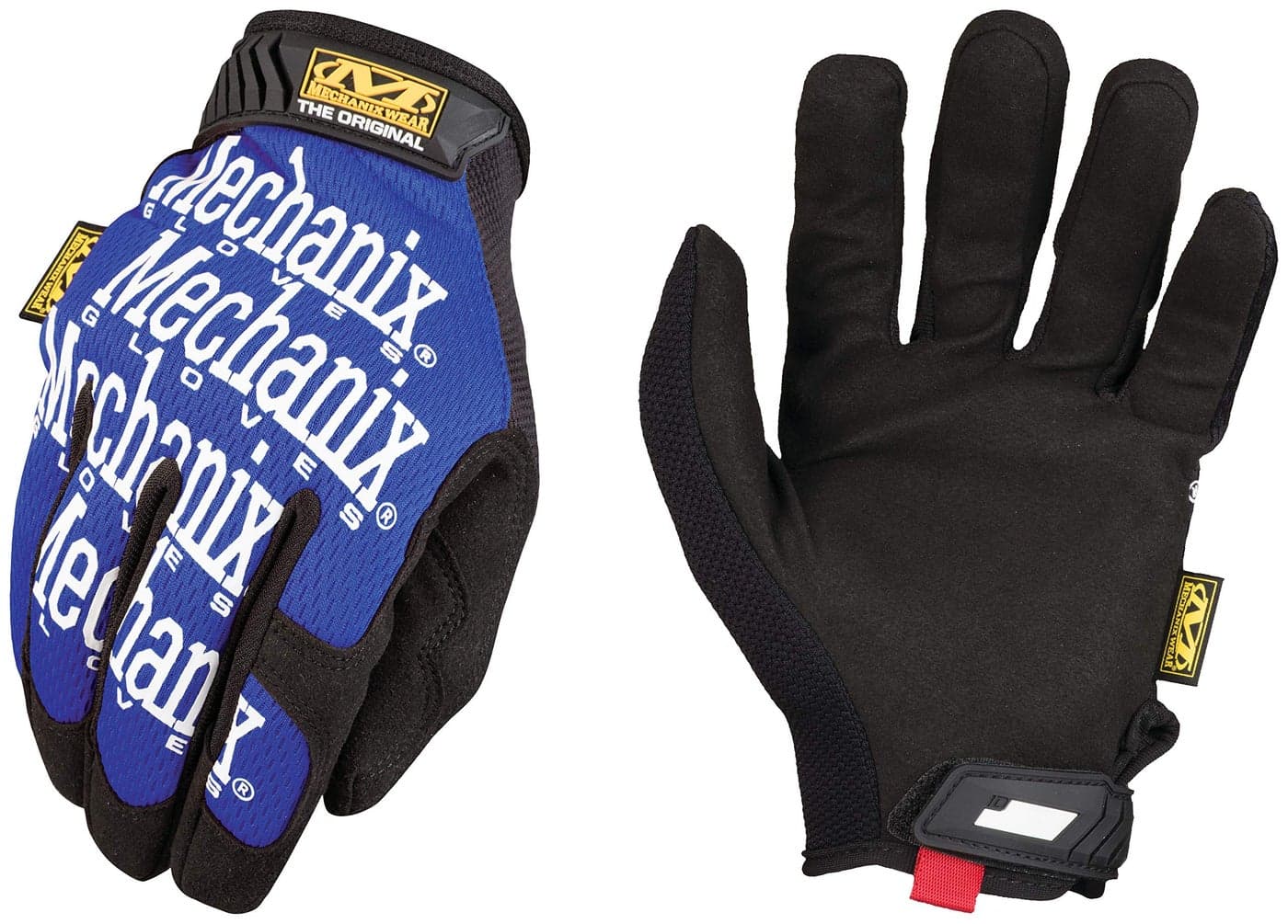 Mechanix Wear Original Work Gloves - Multi-Purpose Outdoor Work Gloves - Secure Fit - Durable & Machine Washable - Breathable & Comfortable - XX-Large - Blue