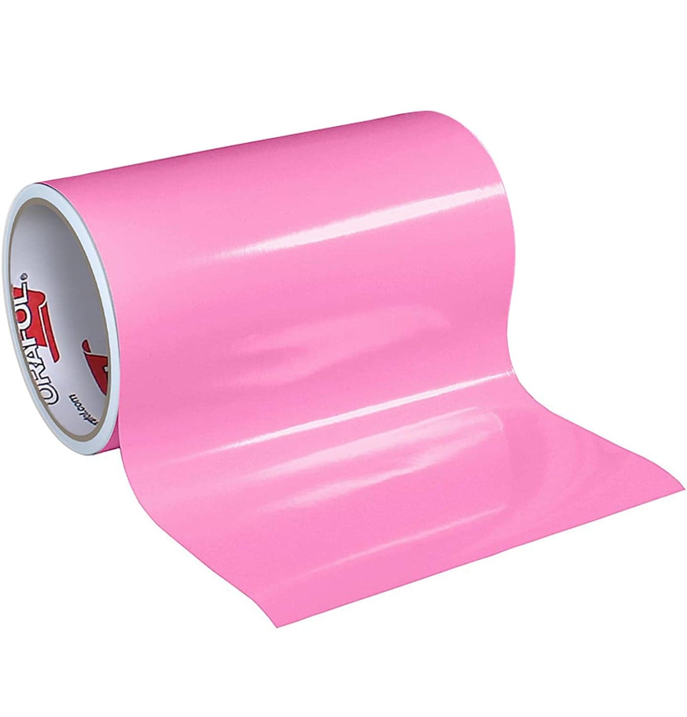 ORACAL 651 Gloss Soft Pink Permanent Adhesive Craft Vinyl 12 x 10ft