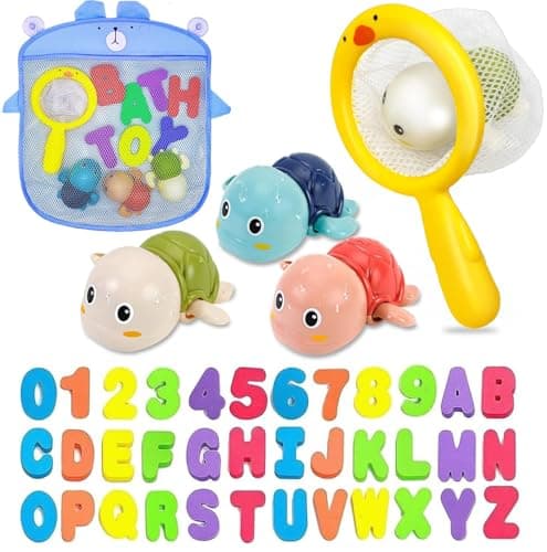 Bath Toys Kids Age 13 Foam Bath Letters And Numbers Abc Alphabet Learning Toys Bathtub Toys Toddlers 24 Water Pool Shower Tub Toy Babies Infant 69121824 Months Gifts For 16 Year Old Boy Girl