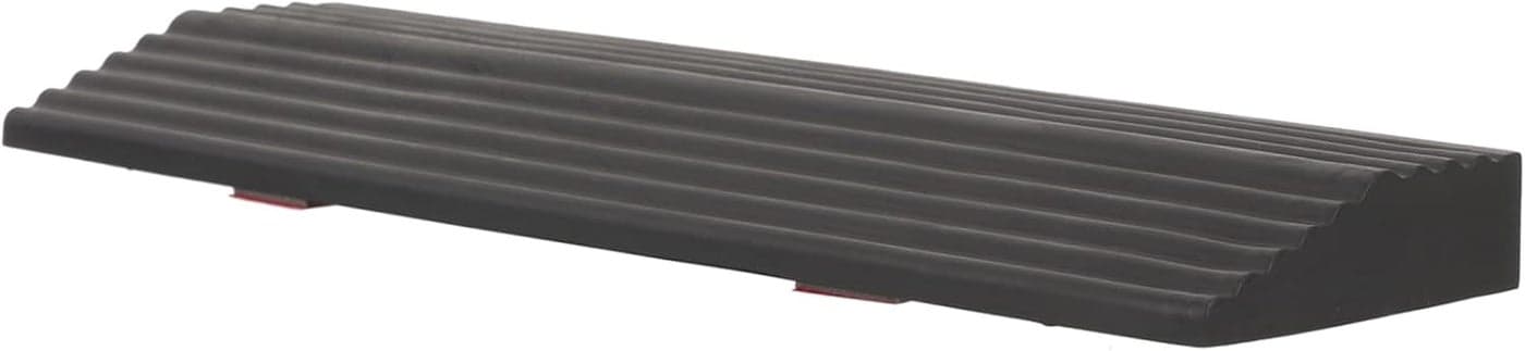 Portable Black Threshold Ramp for Wheelchairs