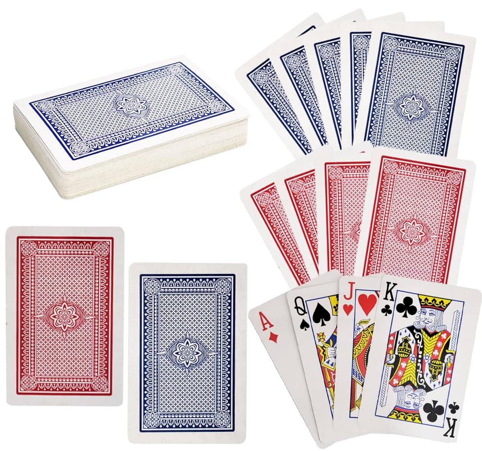 The Dreidel Company Playing Cards Deck 225 Inch x 35 Inch 6Pack