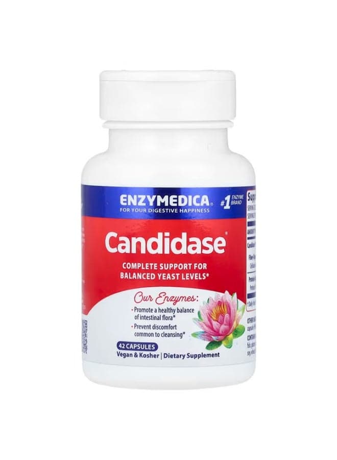 Enzymedica, Candidase, 42 Capsules