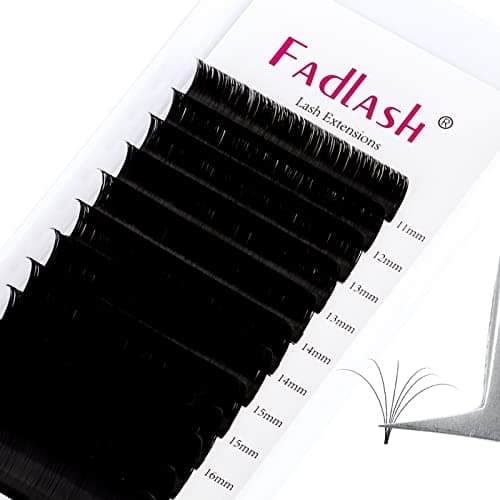 Lash Extension Easy Fan 003010mm C D DD L Curl 830mm Length Volume Lash Extensions Self Fanning Eyelash Extensions Russian Lashes 007C 1119mm Mix