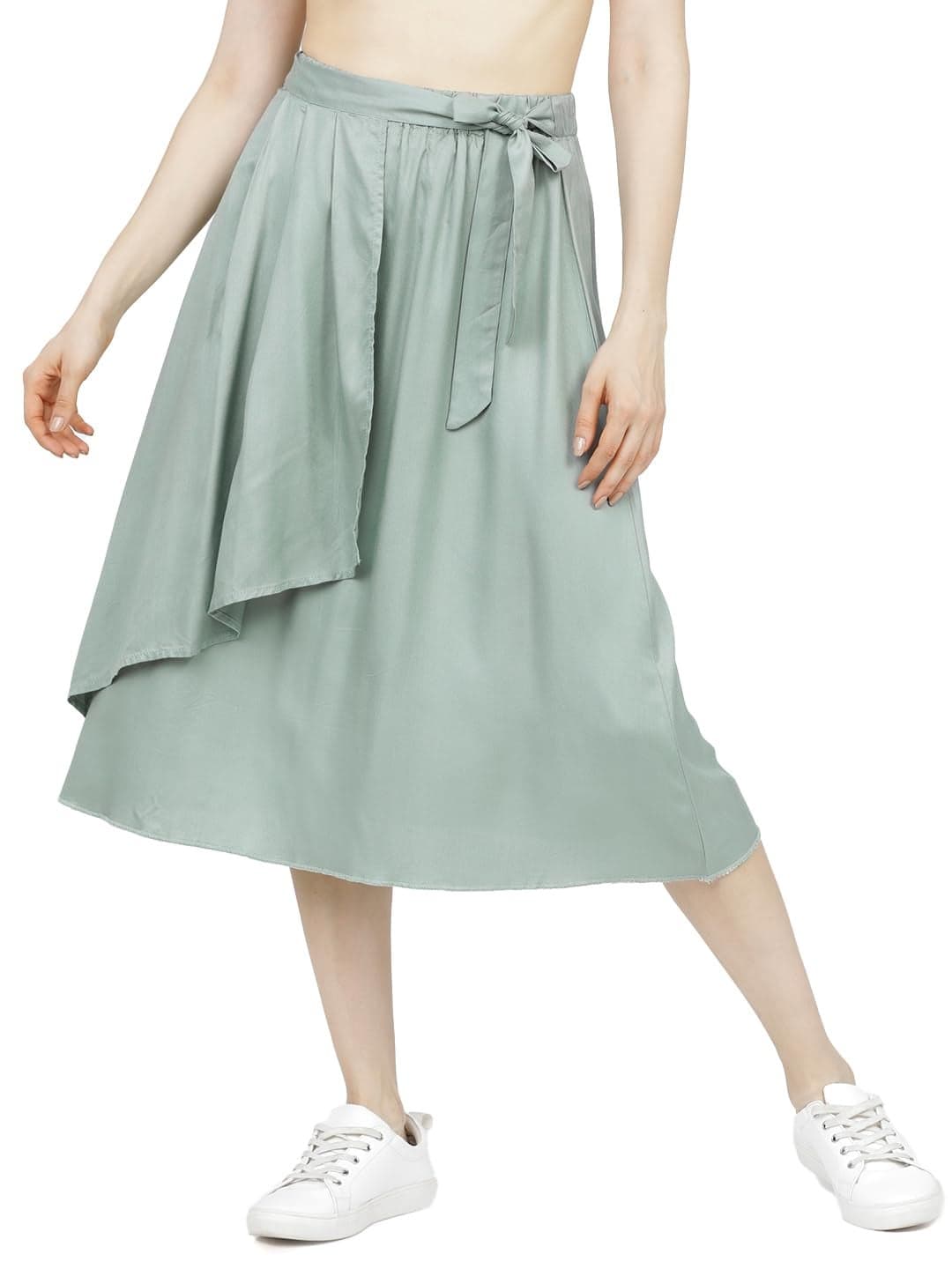 Tokyo Talkies Womens Midi Skirt