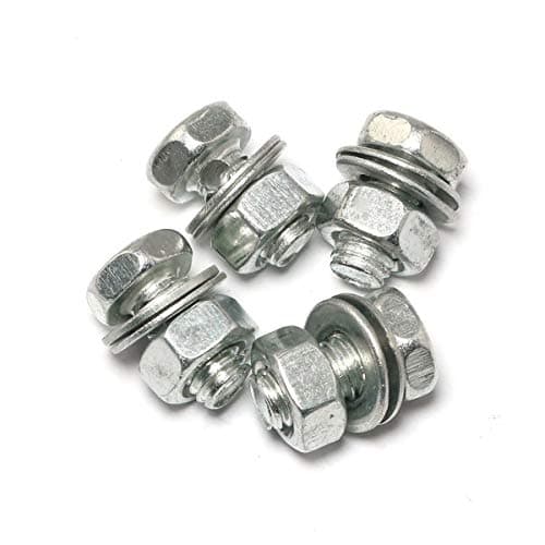 PZRT 4 Set Universal Carbon Steel Wire Stop Swivel for Throttle Choke Cable Mini Bike