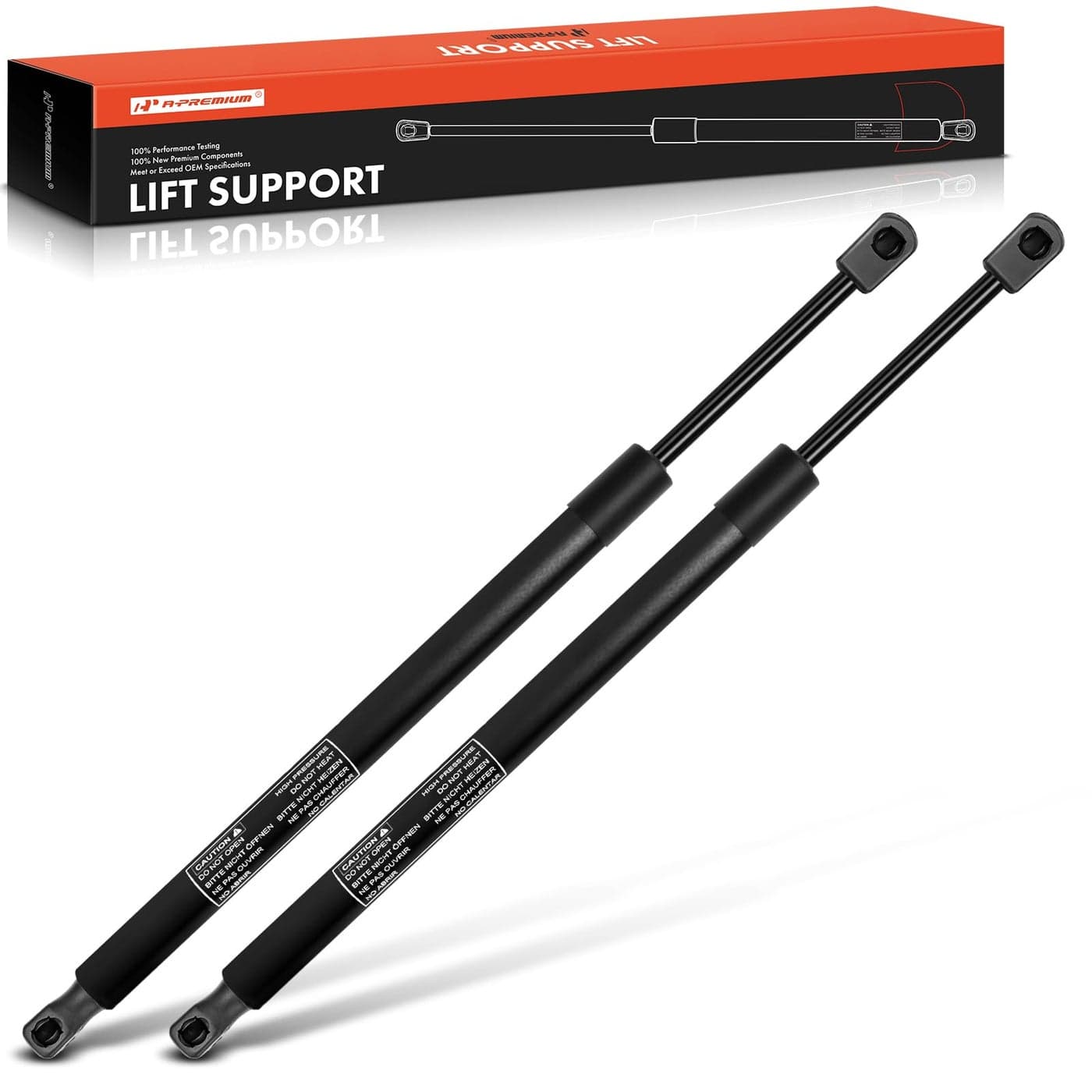 APremium Rear Tailgate Lift Supports Shock Struts Compatible with Select Jeep Model Grand Cherokee 2014201520172021 Replace 68165050AC 68165050AD 2PC Set