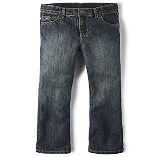 The Children's Place Boys Basic Bootcut Jeans,Dustbowl Wash Single,18