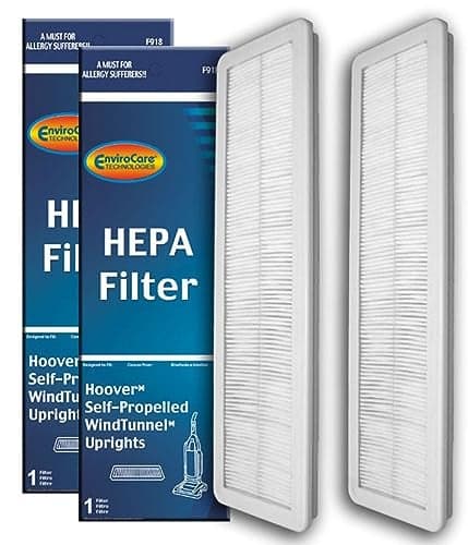 EnviroCare Replacement HEPA Filtration Vacuum Cleaner Filters made to fit Hoover Self-Propelled WindTunnel 2 filters