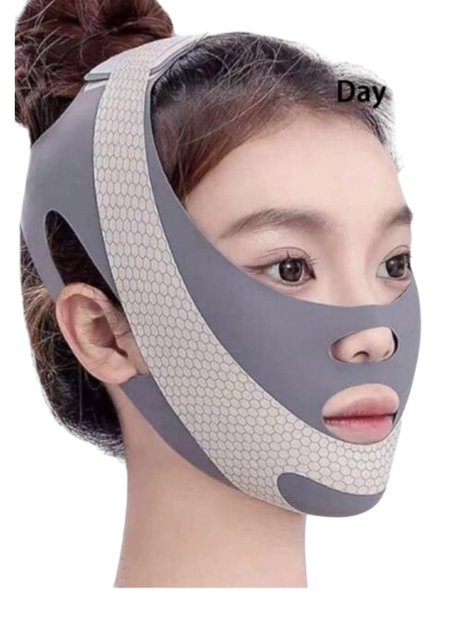 V-Shaped Face Lifting Strap Sleeping Face Lifting Relaxing Double Chin Reduce Face Lifting Face Lifting Facial Exerciser with Massager Tools Suitable for Beauty Care and Personal Care