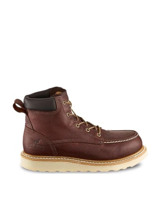 Irish Setter, Ashby, Men's, 6", Aluminum Safety Toe, Work Boot, Brown, 10 EE (Wide)