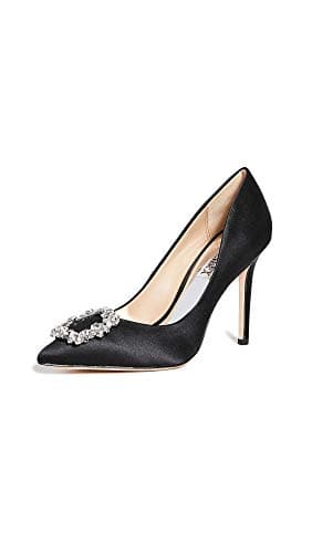 Badgley Mischka womens Cher Pump, Black, 7.5 US