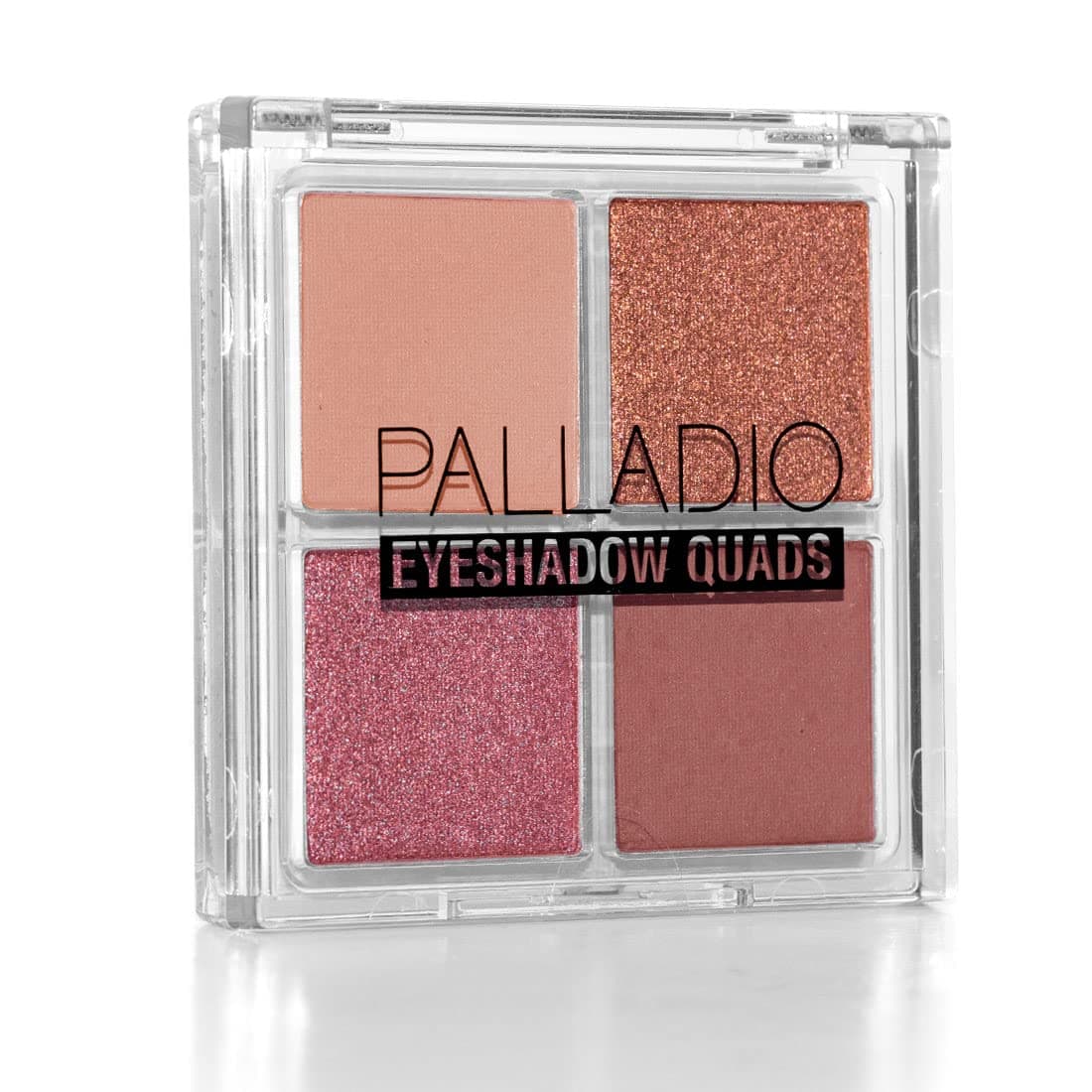 Palladio Eyeshadow Quads Velvety Pigmented Blendable Matte Metallic Shimmer Finishes Creamy Formula Four Way Quad Eye Shadow Palette TalcFree Gossip Girl