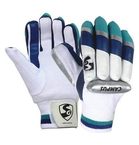 SG Campus Cricket Batting Gloves | Multicolor | Size: Junior | For Right-Hand batsman